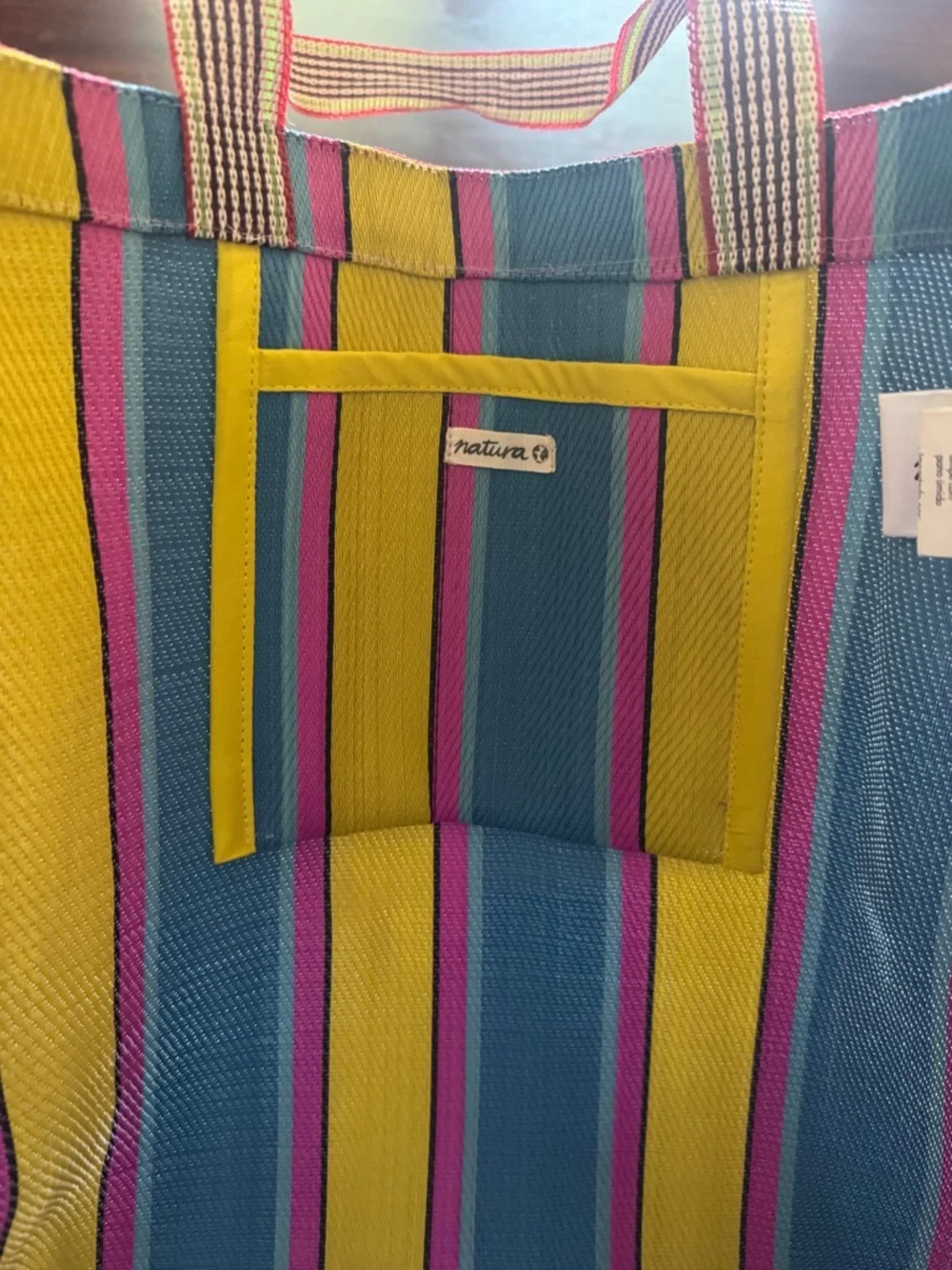 Striped Pool Tote Bag - Multicolor